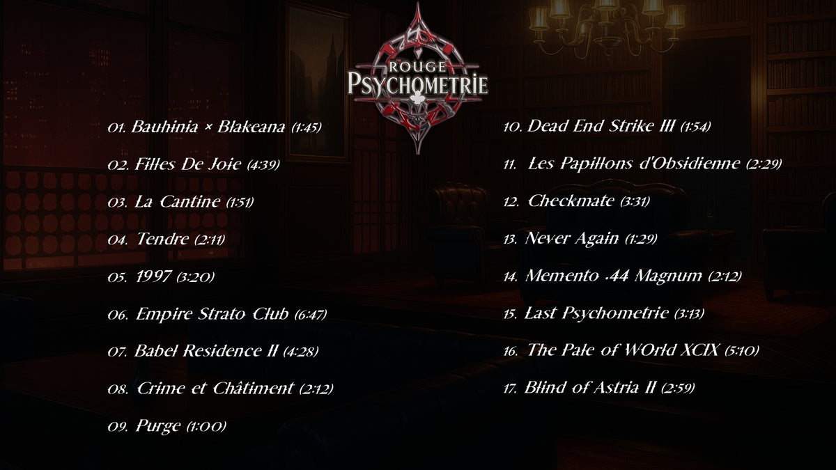 Rouge Psychometrie Game Music